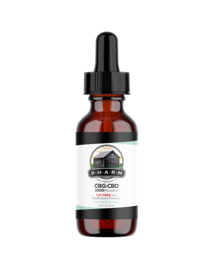 CBG:CBD Oil THC Free Formula