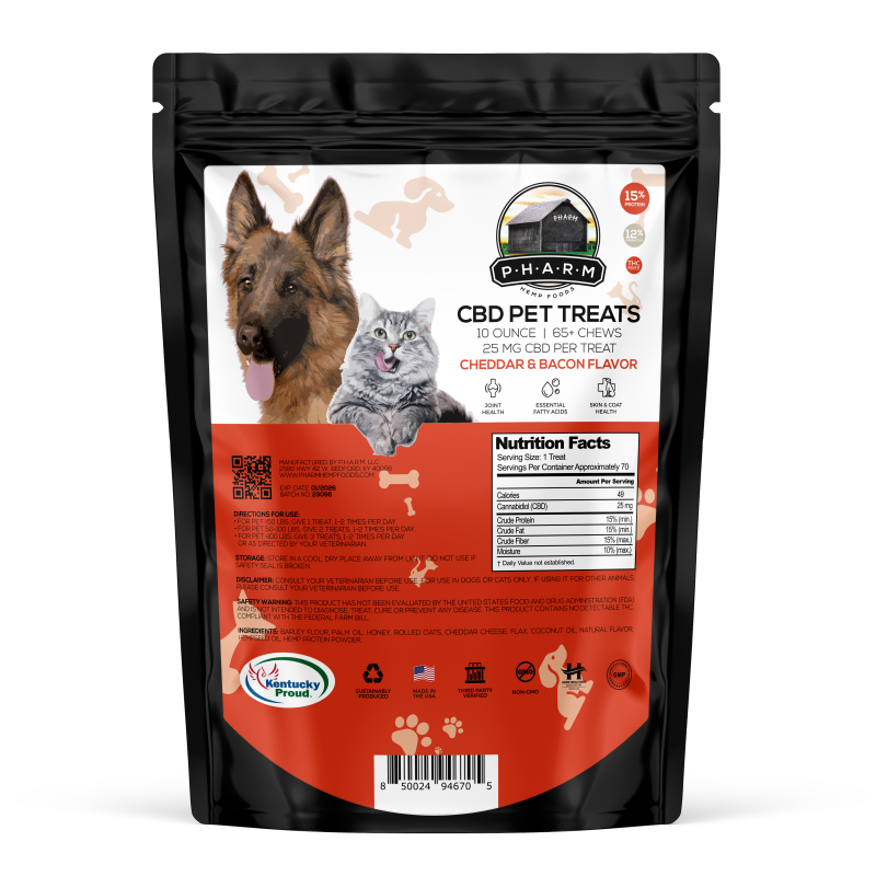 CBD Pet Treats (10oz, 65+ Count)