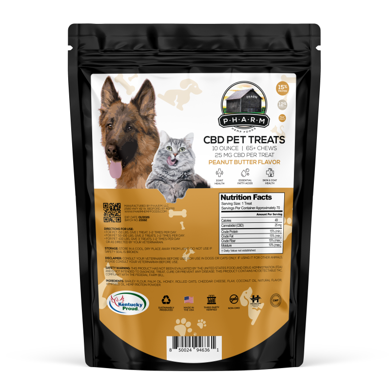 CBD Pet Treats (10oz, 65+ Count) - Image 4