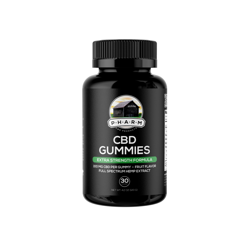 100 mg Extra Strength CBD Gummies